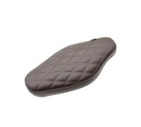 Genérico Fundas para Asientos de Motocicleta Pasajero Trasero para Cubierta de Asiento para Honda para Cross Cub 110 2023 2024 para una Pieza Retro para cojín(Marrón)