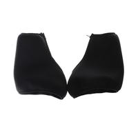 Genérico Fundas para Botas de Patines de Ruedas,Fundas para Botas de Patines artísticos, para de Hielo Transpirables de Nailon - Accesorios de Patinaje sobre Hielo, Fundas Negras para de