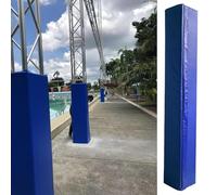 Genérico Fundas Protectoras Acolchadas para Postes de Baloncesto, Almohadillas de protección de Espuma envolventes, Almohadillas de Seguridad, Almohadilla para Poste de Bloqueo de Baloncesto, acolcha