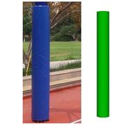 Genérico Fundas Protectoras Acolchadas para Postes de Baloncesto, Almohadillas de Seguridad de Espuma envolventes, Almohadilla de Bloqueo de Baloncesto, Funda Envolvente para Poste de 70,8 Pulgadas d