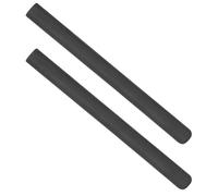 Genérico Fundas Protectoras para Baquetas de Silicona Negras, 2 Piezas para Silenciar y Proteger la Cabeza de Baquetas al Tocar la Batería