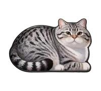 Genérico Funny Bath Mat - Washable Quick Drying Carpet | Nonslip Bathroom Rugs Cat Decor | for Indoor Outdoor Front Door Entryway Shower Kitchen Bedroom Living Room Farmhouse