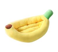 Genérico Funny Cat Bed - Washable Pet Banana Shape Sleeping Nest