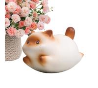 Generico Funny Cat Desk Figurines, Interactive Animal Toys, Table Figurines with Playful Feature, Abs Cat Figure Decorative, Desk Accessory with Cute Style, Office Decor for Table Shelf