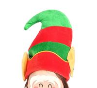 Genérico Funny Christmas Hats - 18.9x11.81 Inches, Classic Green And Red Cone Hat | Photo Props, Holiday Costume Accessories For Pretend Play, Kids