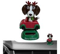 Genérico Funny Dog Figurines Car Decor - Funny Head-Shaking Animal, Car Dashboard Accessories, | for Vehicle Truck Interior Home Bedroom Kitchen Desk Table Office Apartment Dorm