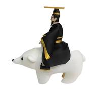 Genérico Funny Figures, Decorative Model, Compact Size Eye-Catching Conversation Starter, Bear Figure for Teens Adults Living Room Bedroom Study Windowsill Nightstand 3.94x1.97x3.94 Inches