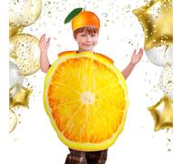 Genérico Funny Fruit Costume, Realistic Halloween Outfit, Full Body Costume with Soft Build, Vegetable Dress Set, Halloween Outfit with Colorful Design, Costumes for Women and Men Holiday