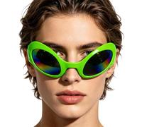 Genérico Funny Glasses - Novelty Green Eyeglasses Costume Props