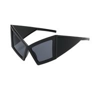 Genérico Funny Glasses, Photo Booth Props, 5.91x3.15inch, Party Glasses, Oversized Kitten Eye Sunglasses, Trendy Novelty Eyewear for Dancers, Parties, Costume Events, Pink/Black/Leopard