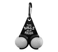 Genérico Funny Golf Holder for Ball - Small Golf Ball Carry Holder | Portable Stand for Men and Women, Prank Accessory for Fun on The Course, Office Desk, Parties and Present