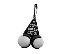 Genérico Funny Golf Holder for Ball - Small Golf Ball Carry Holder | Portable Stand for Men and Women, Prank Accessory for Fun on The Course, Office Desk, Parties and Present