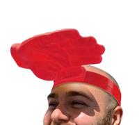 Genérico Funny Hand Shade Hat,Palm-Shaped Women's Visors,Adjustable Hands-Free Sun Shade Hat for Beach,Outdoor Hiking,Travelling and Sunbathing,Walking Park Party