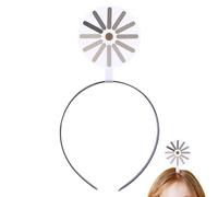 Genérico Funny Headbands, Creative Hair Clips, Loading Symbol Design, Sturdy, Eye Catching Costume Accessory, Lightweight Wearable Prop, Ideal for Parties, Festivals, Photoshoots