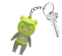 Genérico Funny Keychain, Resin UV Detection Color Changing Pendant