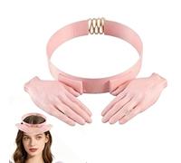 Genérico Funny Sun Hat - Trending Palm Brim Headband, Hands Free Outdoor Hat for Men Women | Novelty Summer Hats for Beach Fishing Hiking Vacation Gardening Work