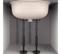 Genérico Furniturê Anti-Tipping Řod - Telescopic Support Rod Foř Furniture Anti-Fall | Resistance Disaster Prevention Measure | For Home Wardrobes, Tables, Shelves