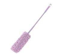 Genérico Furniture Duster Wand, Long Handheld Anti-Static Cleaning Brush, Washable Reusable Duster Tool, Perfect for Sofa Crevice Car Stove Bed Kitchen Living Room, 69x22cm Violet