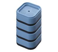 Genérico Furniture Riser, Base Stabilizer, 1.38in Anti Slip Cushion and Stackable Design, Floor Protector Pads for Room, Dorm, Furniture Support, Height Adjustment