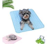 Genérico Furry Basics Dog Cooling Mat, Furrybasics Cooling Mat, Thickened Anti-Scratch, Washable Cool Mats for Dogs and Cats (Blue,50x40cm)
