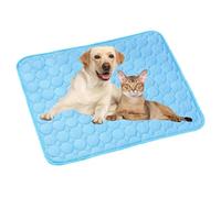 Genérico Furry Basics Dog Cooling Mat, Furrybasics Coolingmat, Summer Indoor Dog Cooling Pad, Washable for Small Medium Large Dogs and Cat (Large,Blue)