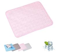 Genérico Furry Basics Dog Cooling Mat, Furrybasics Coolingmat with Ice-Silk Tech, Self-Cooling & Machine-Washable Pet Pad for Hot Days (Pink,X-Large)