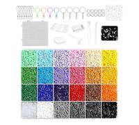 Genérico Fuse Beads Kit - Handmade Crafting Supplies,DIY Melty Kit | For Adults Birthday Holiday School Projects Family Activity Indoor Play Classroom Party Favors Summer Camp Home Studio