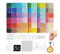 Genérico Fuse Beads Kit - Handmade Crafting Supplies,DIY Melty Kit | For Adults Birthday Holiday School Projects Family Activity Indoor Play Classroom Party Favors Summer Camp Home Studio