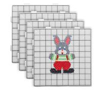 Genérico Fuse Beads Pegboards, Melting Beads Mat Picking Tool, Heat-Resistant Reusable Square | for Adults Teens Beginners Pattern Making Beading Art Projects