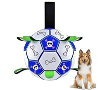 Genérico Fußball Für Hund | Interaktives Spielzeug Hüteball,Unzerstörbarer Zerrspielzeug Tierbegleiter - Für Rasen Garten /7,87 X 7,87 Zoll Kleine Mittelgroße Große Hunderassen