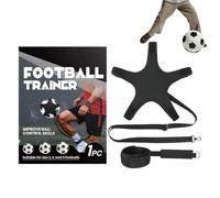 Genérico Fútbol Kick Back Trainer - Ejercicio Gear with String | Adjustable Wristband Football Training Aid for Boys, Girls, Interior, Backyard, School, Gym, Park, Skills Practice, Ball Control