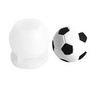Genérico Fútbol Shape Resin Mold, Silicona Moldes, Adorable Fútbol Candle Making and Cake Decoration, Cute Football Moulds for Fondant Candy Epoxy Crafting Birthday Celebration Use