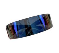 Genérico Futuristic Sunglasses - 30g UV400 Protection | PC Cyclops Visor Shades, Frameless Wrap Around Eyewear For Men Women Cycling Fashion And Parties Shield Goggles For Stage Performance