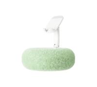 Genérico Fuzzy Bowl with Kind'le Holder, Cozy Cell Phone Stand, Multi-Purpose Tablet Reading Stand, Pillow Bed Phone Holder, Ideal For Holding Phones, Remote Controls, Tablets and Snacks (Green)