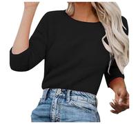 Genérico Fuzzy Sweater For Women Cowl Neck Long Sleeve Sweaters Women S Fashionable Long Sleeve Pullovers Abrigo Mujer Invierno Lana Black XXXXL