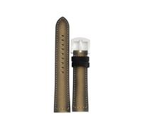 Genérico FYXT Correa De Reloj De Lona De Nailon Hecha A Mano De 20mm, Pulsera De Cinturón Suave Tejida For Hombres Y Mujeres, Correa De Muñeca Deportiva(Yellow)