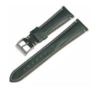 Genérico FYXT Leather Watch Band Vintage Side Stitch Strap Italian Leather Watch Straps