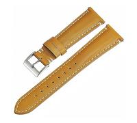 Genérico FYXT Leather Watch Band Vintage Side Stitch Strap Italian Leather Watch Straps