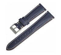 Genérico FYXT Leather Watch Band Vintage Side Stitch Strap Italian Leather Watch Straps