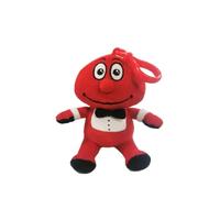 Generico Gabibbo - Llavero de peluche con forma de muñeco de colección Tony Pitony, altura de 12 cm, color rojo