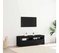 Genérico Gabinete de TV 2 pcs Negro 60 x 35 x 40 cm Madera contrachapada,Mobiliario,Muebles TV,Negro,23.55 KG,862556