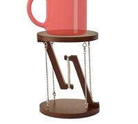 Genérico Gadgets Científicos Flotantes - Figura flotante de madera con temática científica - Gadget de oficina e innovador | para oficina, hogar, interior, exterior, y eventos