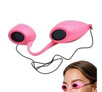Generico Gafas bronceadoras - Gafas bronceadoras protectoras portátiles, protección para los ojos bronceado - Para tomar el sol en casa, salón, belleza viaje bajo lámpara día noche