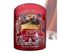 Generico Gafas de antiguas - 150 ml de material de | Vintage Patriotic Long Lasting Whiskey Cup And Bourbon Liquor | For Women Family Lovers Cocktails Birthdays Home Shop And Kitchen