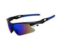 Genérico Gafas de ciclismo UV400 multicolor for hombre y mujer, for deportes al aire libre, ciclismo, a prueba de viento, gafas de sol for bicicleta de carretera para fitness al aire libre(Set Blue)