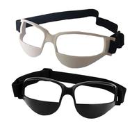 Generico Gafas de entrenamiento de baloncesto - Gafas deportivas ajustables para entrenamientos de regateo | Gafas de vista Head-Up para niños, adolescentes y jugadores adultos