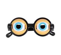 Generico Gafas de Halloween - Accesorio para de 7 pulgadas | Gafas intermitentes de PP - luminosas para disfraces de niños y adultos, este modelo marrón iluminará tus noches a