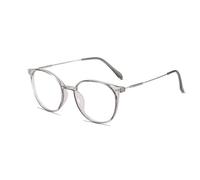 Genérico Gafas De Lectura Anti Luz Azul Gafas Para Ordenador Transparentes Para Hombres Y Mujeres Gafas Para Lectura Anti Fatiga De Ojos Mejorar El Sueño Marco Ultraligero(Gris,1.5)