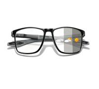 Genérico Gafas De Lectura Fotocromáticas Para Hombre Y Mujer, Gafas De Lectura Multifocales Progresivas, TR90, Bloqueo De Luz Azul, Protección UV(Negro/Gris,1.0x)