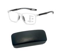 Genérico Gafas de Lectura Hombre Mujer 1.5 2.0 2.5 3.0, Gafas Presbicia | Gafas Inteligentes Autograduables Luz Azul, Lentes Fotocromáticas Multifocales TR90 Ligero